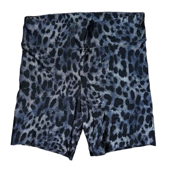 Koral Slalom Cheetara High Rise Bike Shorts In Blue - Picture 2 of 5